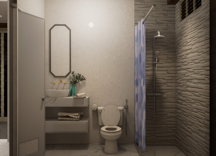 Second bathroom view.